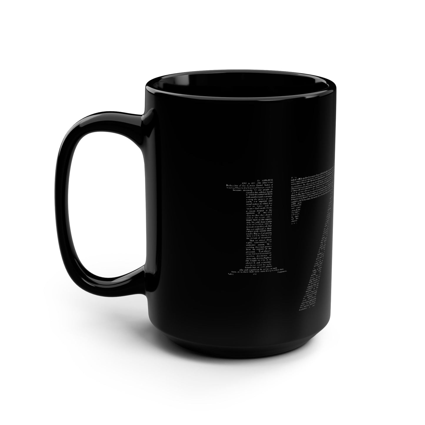 Black Mug, 15oz